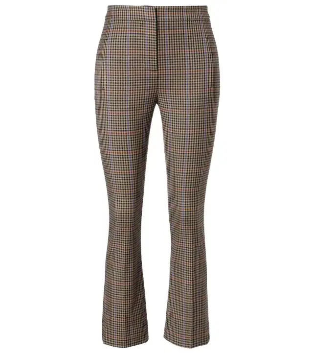 Veronica Beard Arte checked slim pants