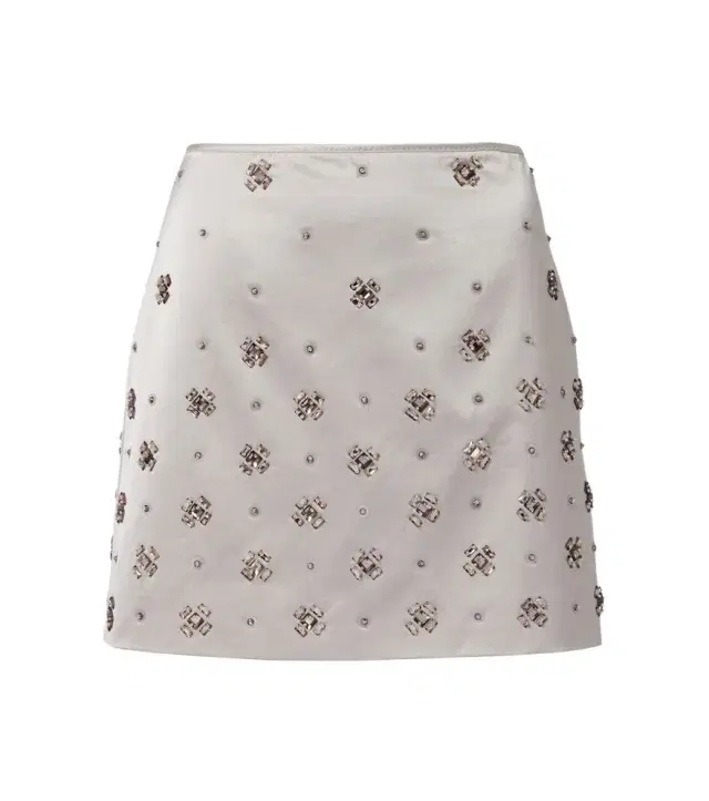 Veronica Beard Olenna embellished cotton-blend miniskirt