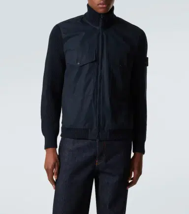 Stone Island Compass cotton bomber jacket | Thumbnail 3 Stone Island Compass cotton bomber jacket | Thumbnail 3