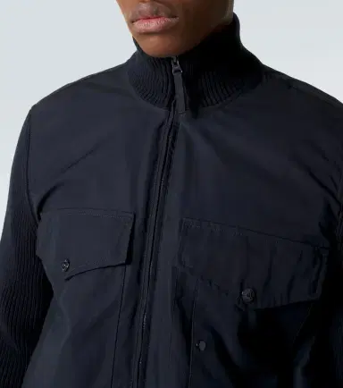 Stone Island Compass cotton bomber jacket | Thumbnail 4 Stone Island Compass cotton bomber jacket | Thumbnail 4