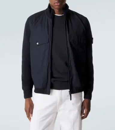 Stone Island Compass cotton bomber jacket | Thumbnail 5 Stone Island Compass cotton bomber jacket | Thumbnail 5