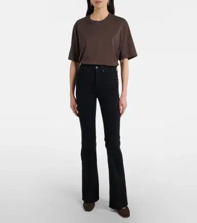 Veronica Beard Beverly high-rise flared jeans | Thumbnail 6