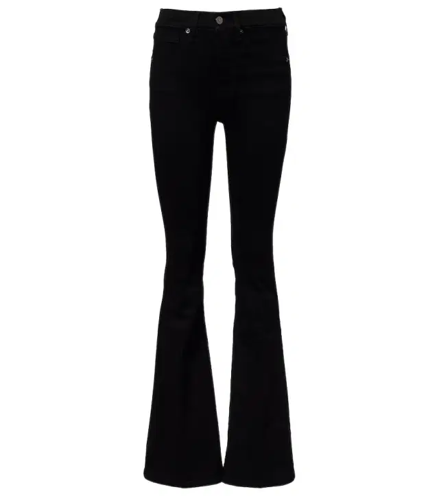 Beverly high-rise flared jeans