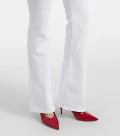 Veronica Beard Beverly high-rise flared jeans | Thumbnail 6 Veronica Beard Beverly high-rise flared jeans | Thumbnail 6