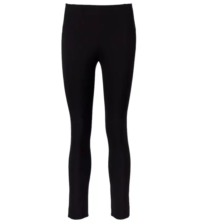Scuba cropped slim pants