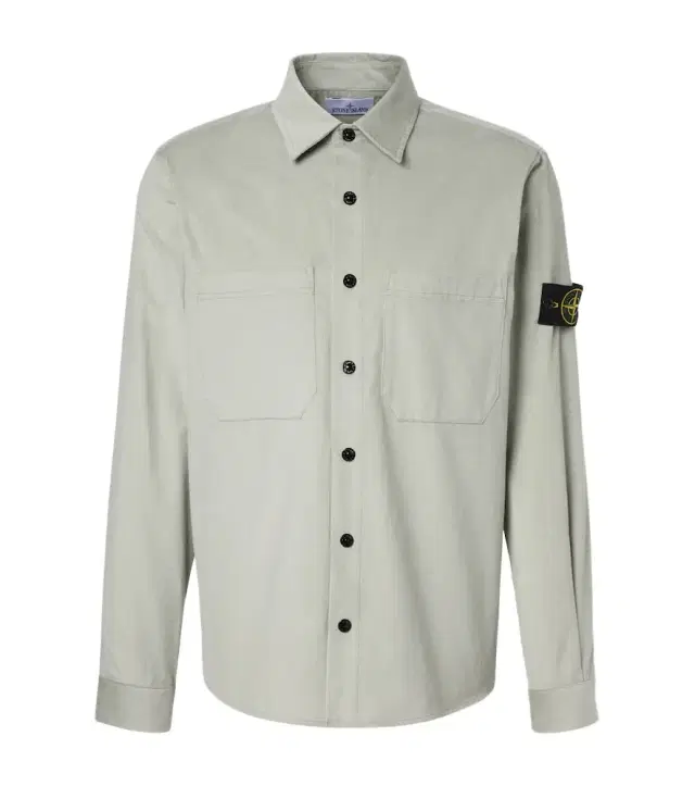 Compass cotton corduroy overshirt
