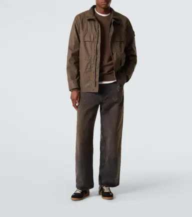 Stone Island Hooded canvas field jacket | Thumbnail 2 Stone Island Hooded canvas field jacket | Thumbnail 2
