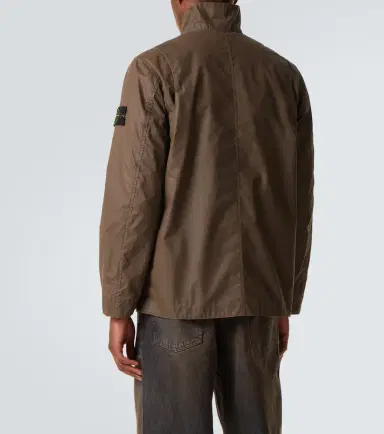 Stone Island Hooded canvas field jacket | Thumbnail 5 Stone Island Hooded canvas field jacket | Thumbnail 5
