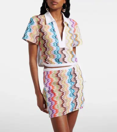 Missoni Zigzag crop top | Thumbnail 4