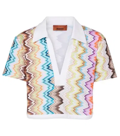 Missoni Zigzag crop top | Thumbnail 1