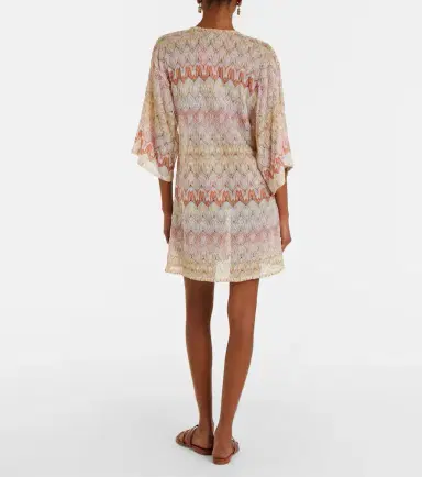 Missoni Zigzag lamé beach cover-up | Thumbnail 2