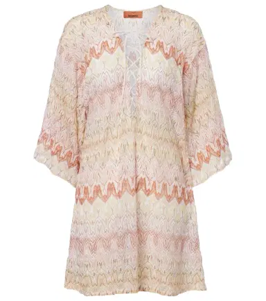 Missoni Zigzag lamé beach cover-up | Thumbnail 1