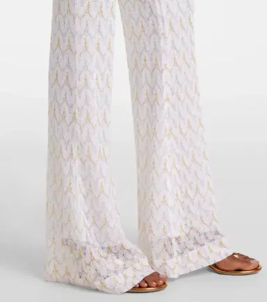 Missoni Lamé flared pants | Thumbnail 2 Missoni Lamé flared pants | Thumbnail 2