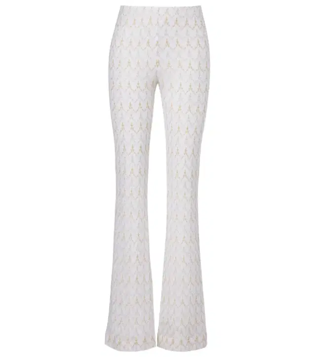 Missoni Lamé flared pants