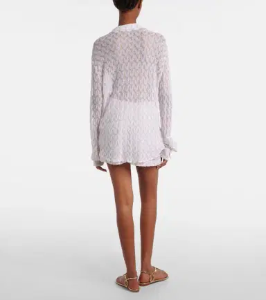 Missoni Open-knit lamé shorts | Thumbnail 4