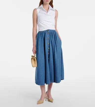 Patou Cutout cotton top | Thumbnail 2