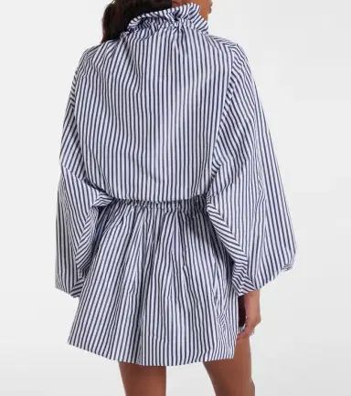 Patou Striped gathered blouse | Thumbnail 6