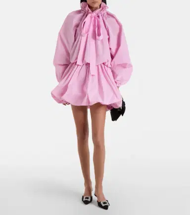 Patou Gathered miniskirt | Thumbnail 4