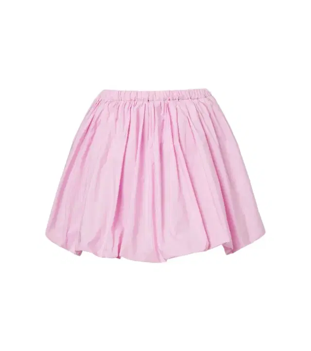 Gathered miniskirt
