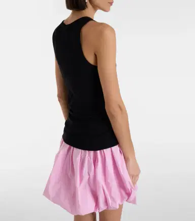 Patou Logo bow-detail cotton tank top | Thumbnail 5