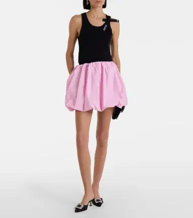 Patou Logo bow-detail cotton tank top | Thumbnail 6