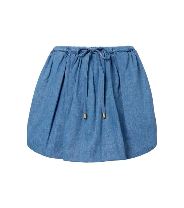 Denim miniskirt