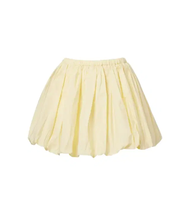 Gathered miniskirt