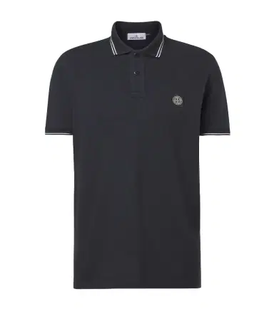 Stone Island Compass cotton-blend piqué polo shirt | Thumbnail 1 Stone Island Compass cotton-blend piqué polo shirt | Thumbnail 1