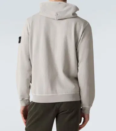 Stone Island Cotton jersey zip-up hoodie | Thumbnail 5