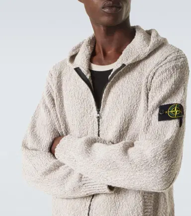 Stone Island Compass cotton zip-up hoodie | Thumbnail 5 Stone Island Compass cotton zip-up hoodie | Thumbnail 5