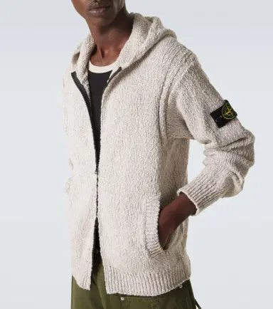Stone Island Compass cotton zip-up hoodie | Thumbnail 6 Stone Island Compass cotton zip-up hoodie | Thumbnail 6