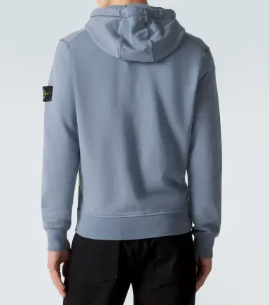 Stone Island Cotton jersey zip-up hoodie | Thumbnail 2