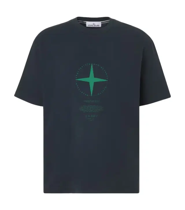 Stone Island Logo cotton jersey T-shirt