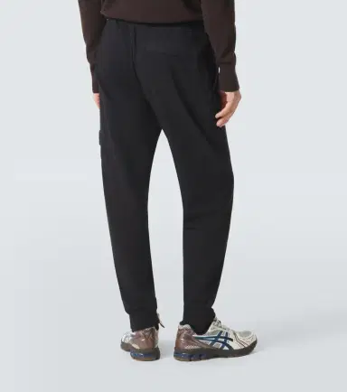 Stone Island Compass cotton fleece sweatpants | Thumbnail 5