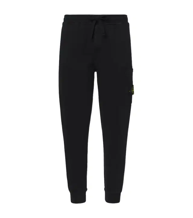 Stone Island Compass cotton fleece sweatpants
