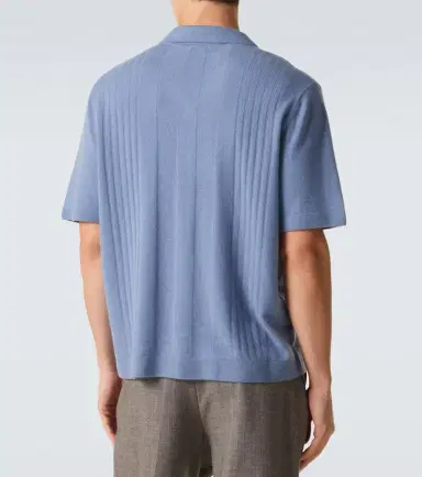 Le Kasha Gerone knitted cashmere polo shirt | Thumbnail 4
