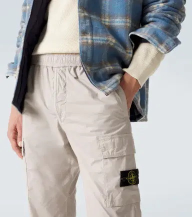 Stone Island Compass cotton-blend cargo pants | Thumbnail 2 Stone Island Compass cotton-blend cargo pants | Thumbnail 2