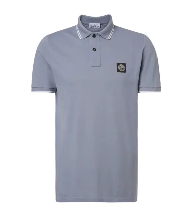 Stone Island Compass cotton-blend piqué polo shirt
