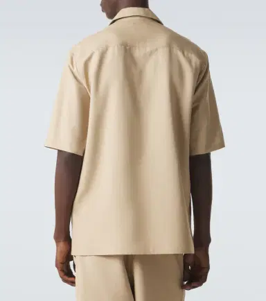 Le Kasha Silk bowling shirt | Thumbnail 5