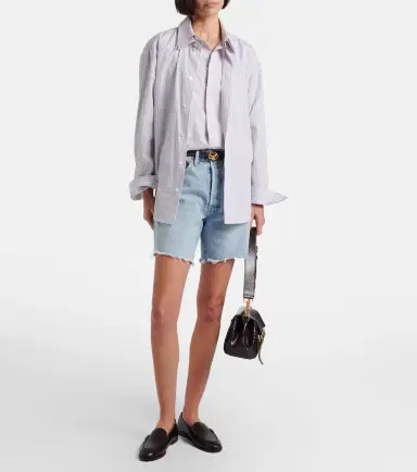Citizens of Humanity Marlow Long denim Bermuda shorts | Thumbnail 3