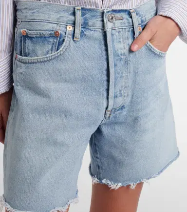 Citizens of Humanity Marlow Long denim Bermuda shorts | Thumbnail 4