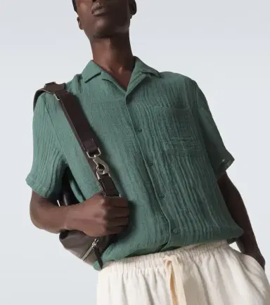 Le Kasha Botad linen bowling shirt | Thumbnail 3
