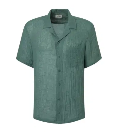 Le Kasha Botad linen bowling shirt | Thumbnail 1