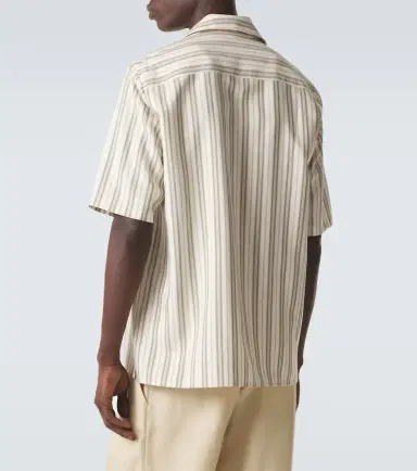 Le Kasha Striped silk bowling shirt | Thumbnail 2 Le Kasha Striped silk bowling shirt | Thumbnail 2