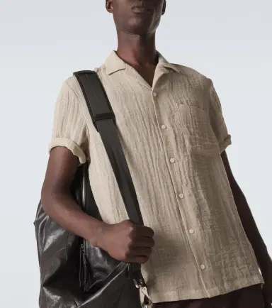 Le Kasha Linen bowling shirt | Thumbnail 4