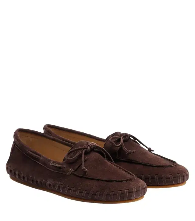Le Monde Beryl Le Monde Béryl Driver embroidered suede loafers