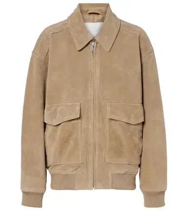 Citizens of Humanity Vivienne suede blouson jacket | Thumbnail 1