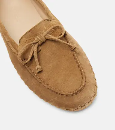 Le Monde Beryl Le Monde Béryl Driver embroidered suede loafers | Thumbnail 2