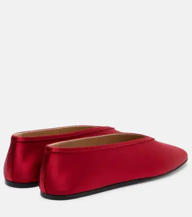 Le Monde Béryl Le Monde Béryl Luna satin ballet flats | Thumbnail 2