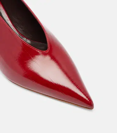 Le Monde Béryl Le Monde Béryl Babouche 40 leather pumps | Thumbnail 3